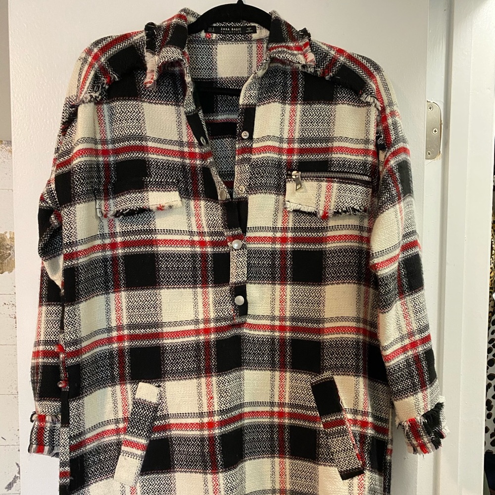 COPY - Zara Plaid Tunic Dress